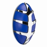 Bug design kapstok blauw